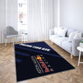 Tapis Courses Red Bull - Bleu Rare, Doux, Livraison Gratuite