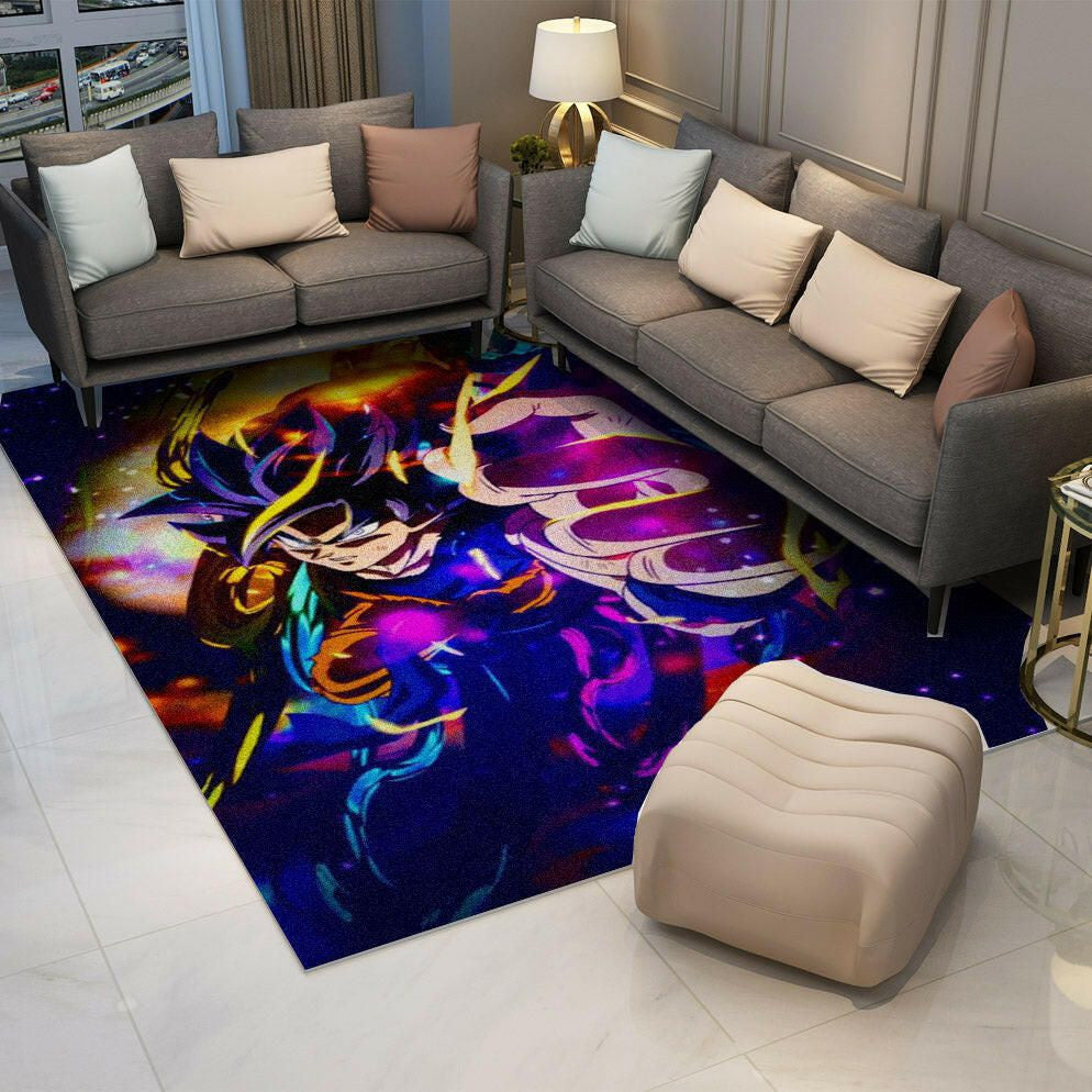 Tapis Goku - Saiyan Rare, Doux, Livraison Gratuite