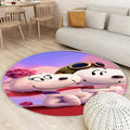 Tapis Snoopy - Rond Rare, Doux, Livraison Gratuite