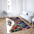 Tapis Équipe Spider-Man - Rouge Rare, Doux, Livraison Gratuite