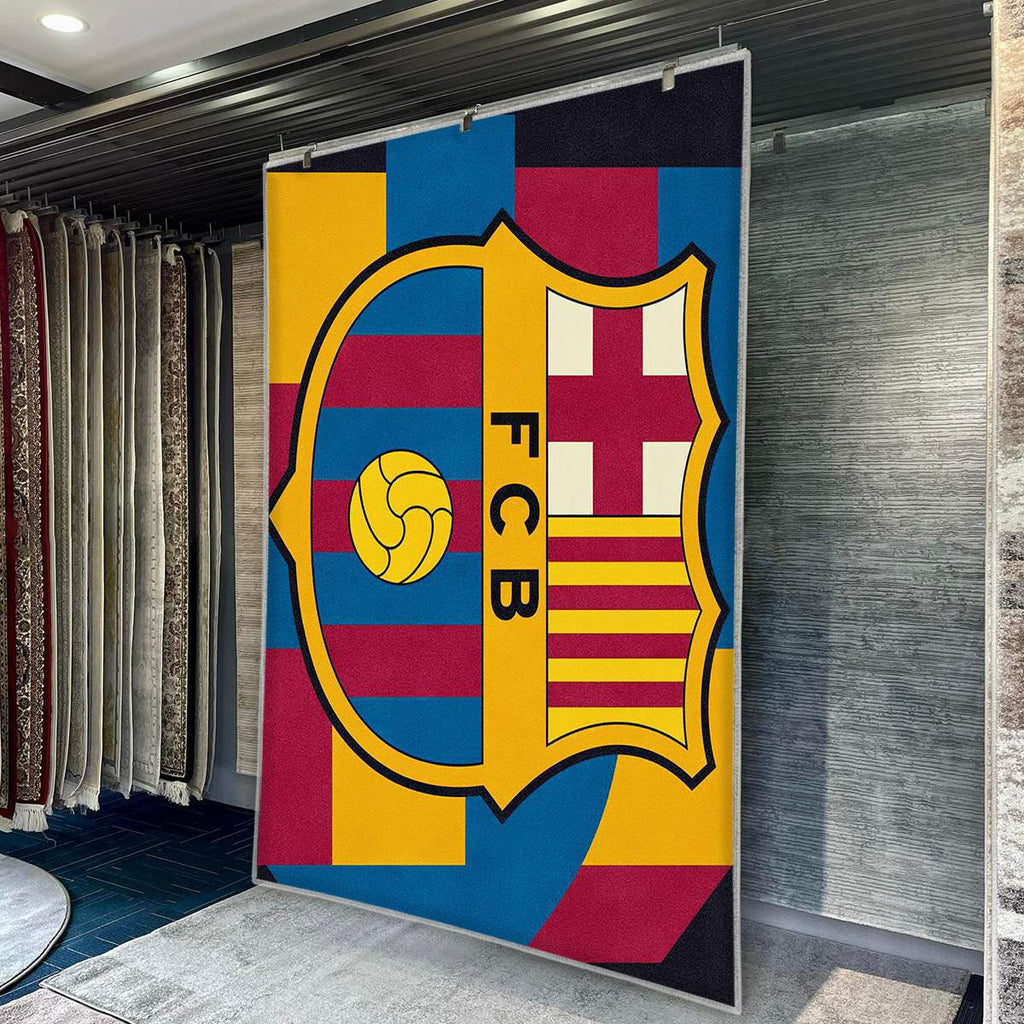 FC Barcelona Modern Geometric 8