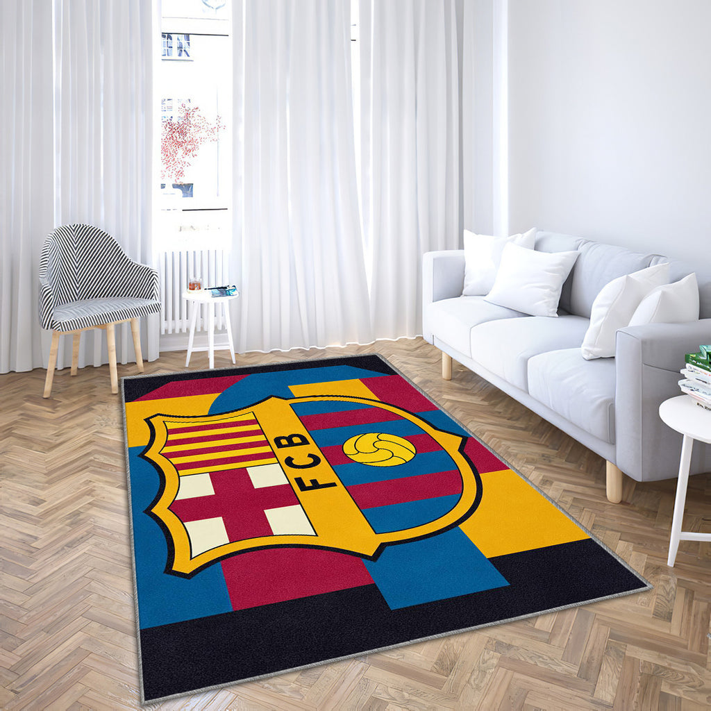 FC Barcelona Modern Geometric 8