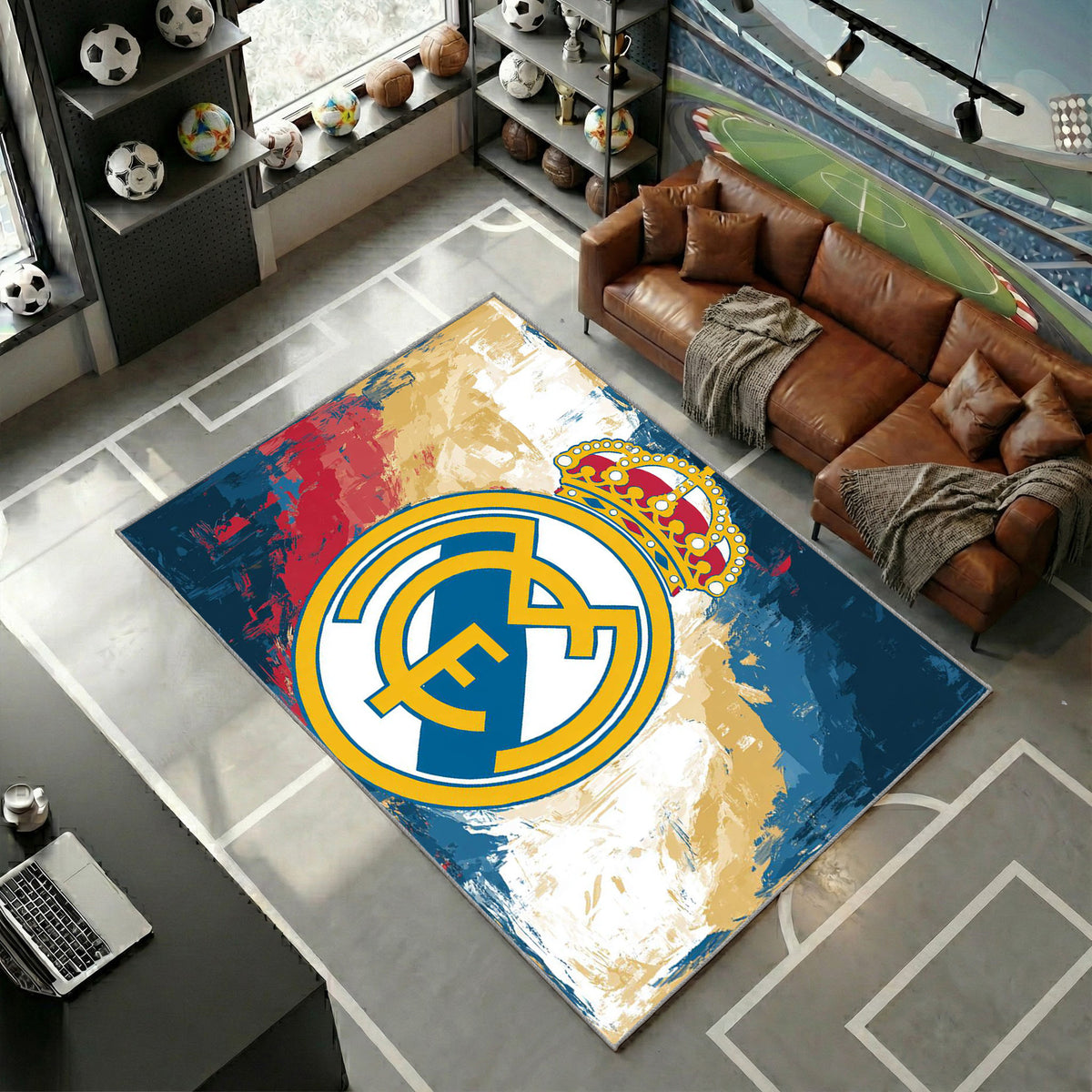 Real Madrid Couleur Neutre Style Moderne 29