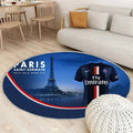 Tapis Paris PSG - Rond Rare, Doux, Livraison Gratuite