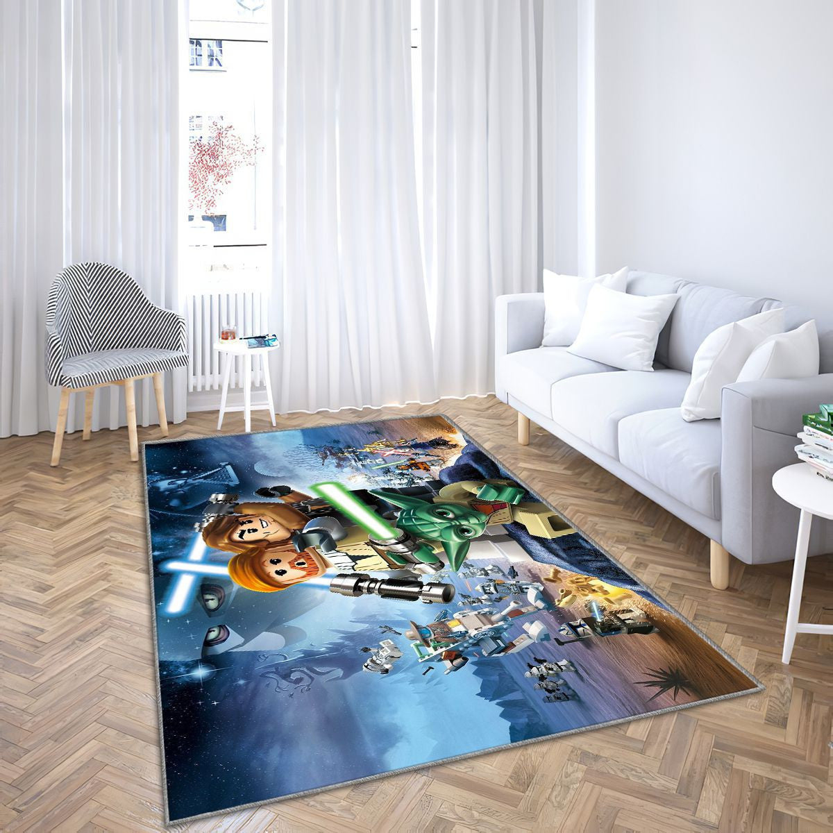 Tapis Guerre des Clones - Lego Rare, Doux, Livraison Gratuite