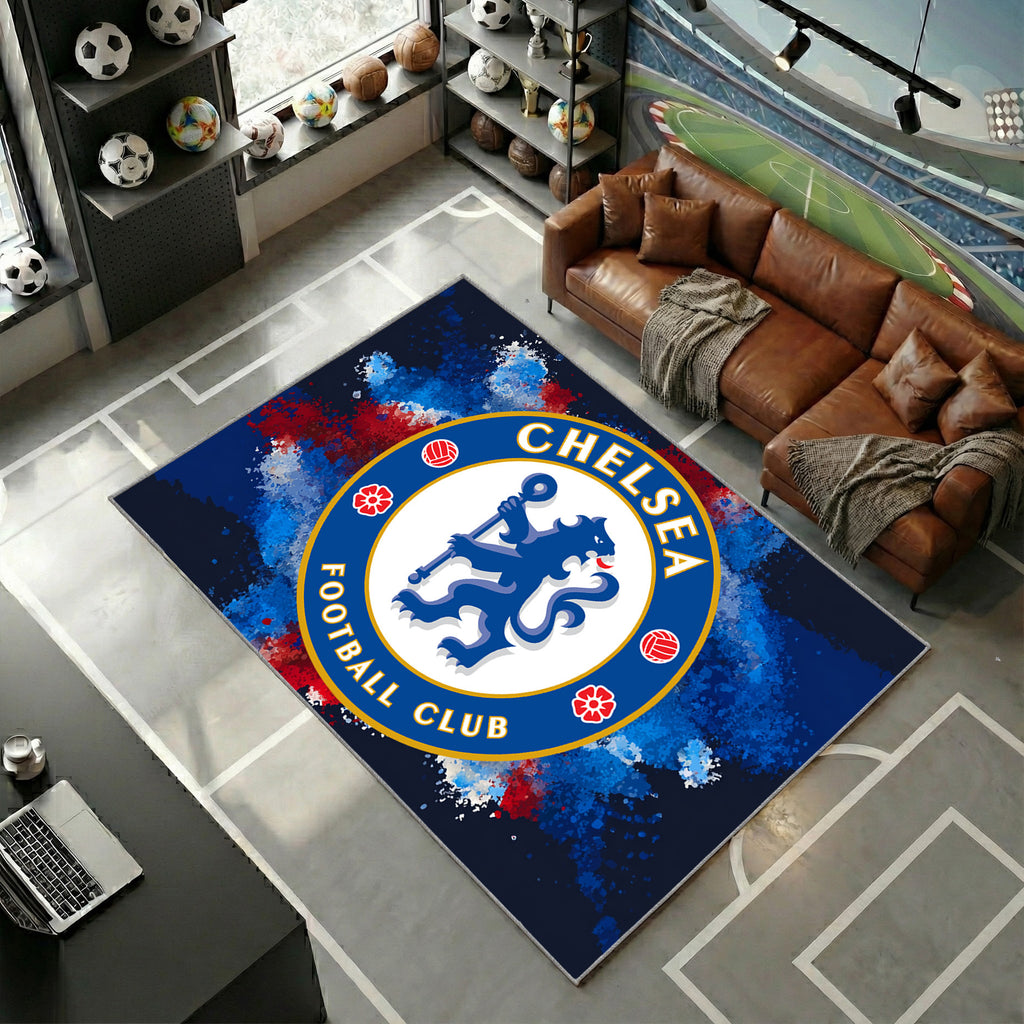 Chelsea Football Club Brodé Classique Bleu Profond Classique