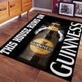 Tapis Maison Guinness - Noir Rare, Doux, Livraison Gratuite