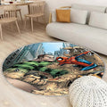 Tapis Marchand de Sable 05 - Rond Rare, Doux, Livraison Gratuite