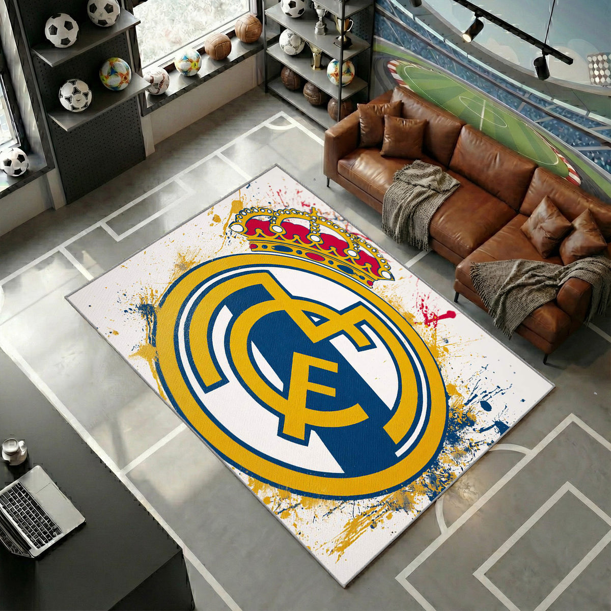 Real Madrid Couleur Neutre Style Classique 7