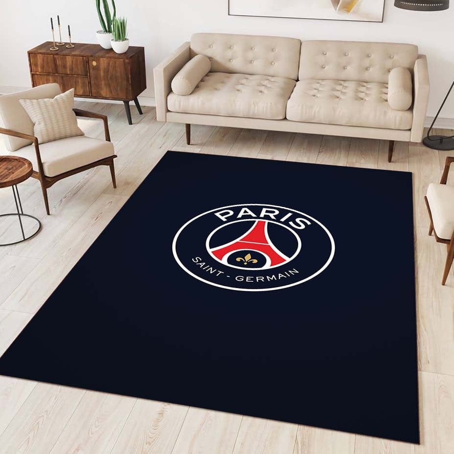 Tapis PSG FC 27 - Bleu Rare, Doux, Livraison Gratuite