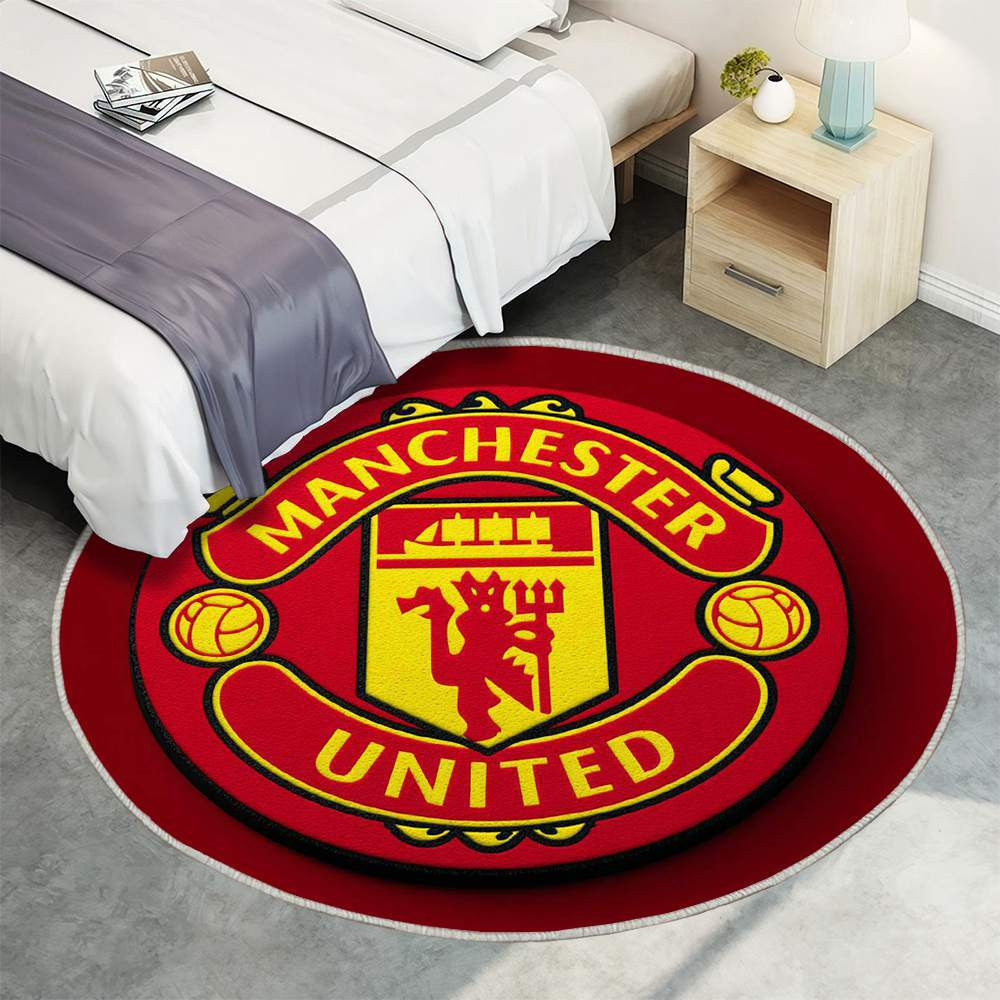 Tapis Manchester United Multicolore Sophistiqué édition 2 – transformez le bureau en coin match pour vrais passionnés