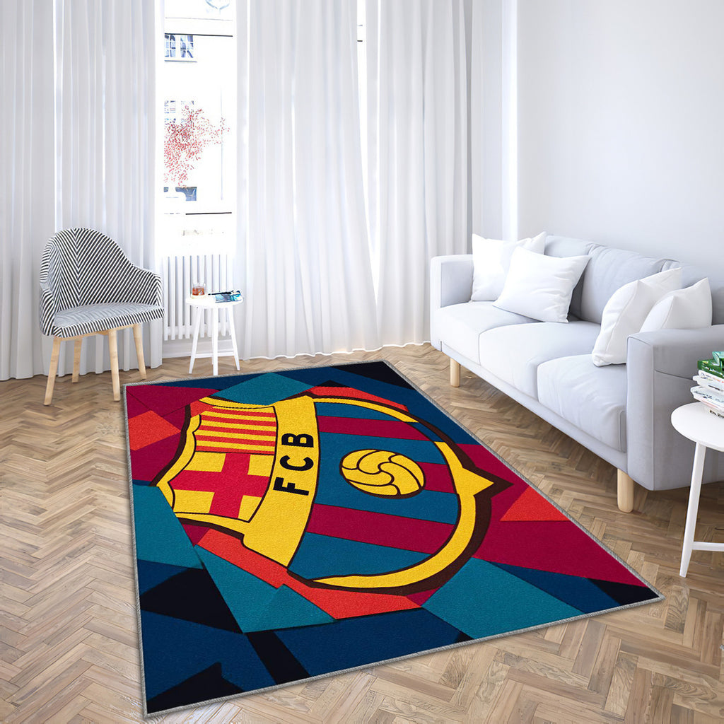 FC Barcelona Modern Geometric 4