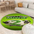 Tapis Shaun le Mouton 08 - Rond Rare, Doux, Livraison Gratuite