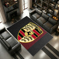Logo Porsche Rouge Rendu 11