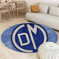 Tapis Logo Deportivo Municipal - Rond Rare, Doux, Livraison Gratuite
