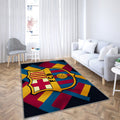 FC Barcelona Modern Geometric 23