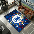 Chelsea Football Club Brodé Classique Bleu Profond Authentique