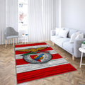 Tapis Benfica - Rouge Rare, Doux, Livraison Gratuite