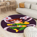 Tapis Docteur Poulpe 04 - Rond Rare, Doux, Livraison Gratuite