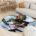 Tapis Méchants Spiderman - Rond Rare, Doux, Livraison Gratuite