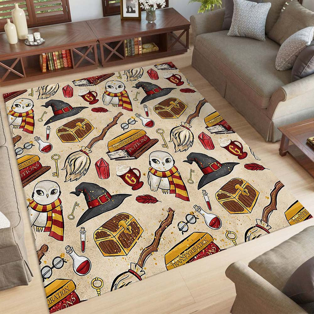 Tapis Harry Potter Hibou - Hibou Rare, Doux, Livraison Gratuite