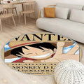 Tapis Monkey D. Luffy - Rond Rare, Doux, Livraison Gratuite