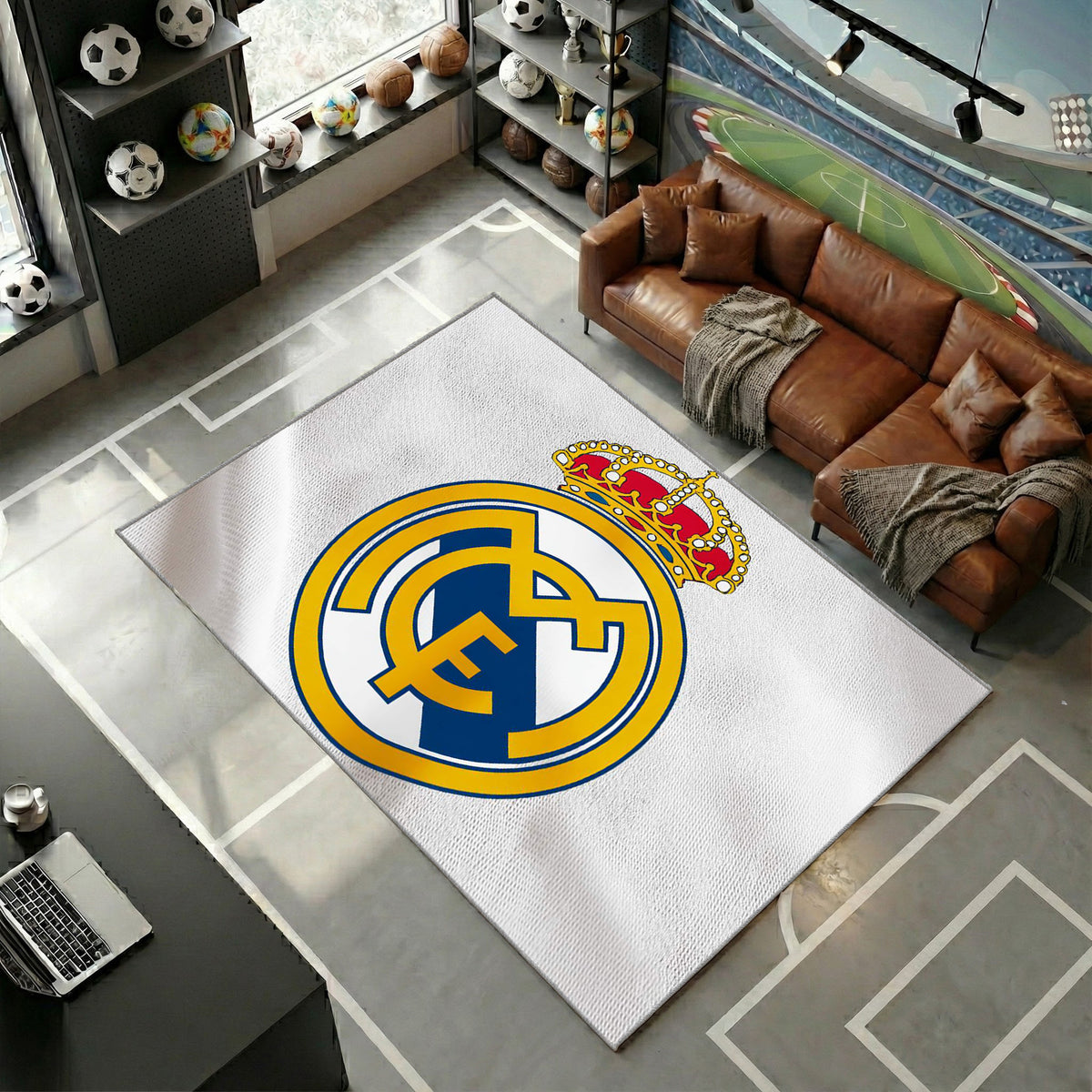 Real Madrid Couleur Neutre Style Logo 13