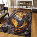 3D Tiger  Wohnzimmer boden