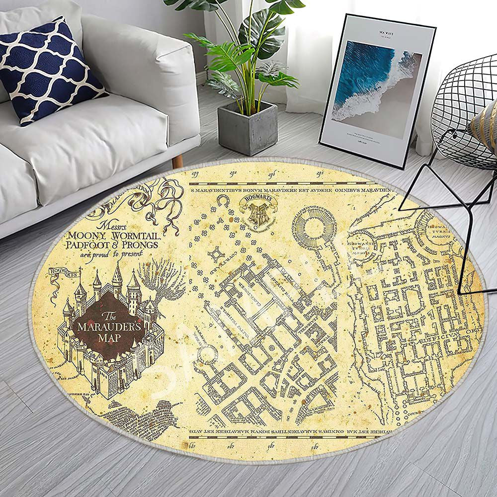 Harry Potter Hogwarts Map 2