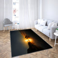 Lake Chicot is bathed in golden sunrise multi panel canvas wall art