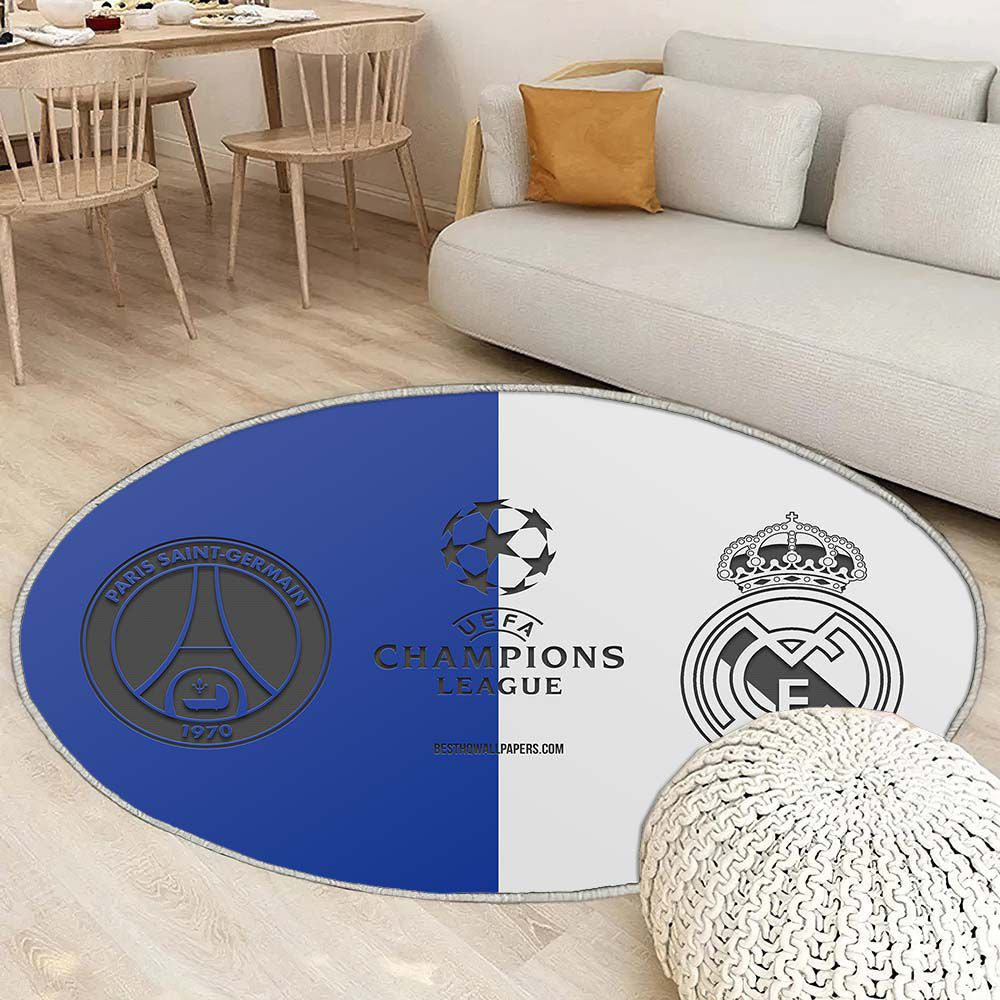 Logo PSG dan real Madrid
