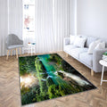 Cascades National Park in Guatemala Semuc Champey at sunset Multi panel canvas wall art