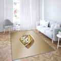 Angers Sco Tapis Sol - Tapis De Salon, Golden Silverangers France Tapis Art, Tapis pour la décoration de la maison