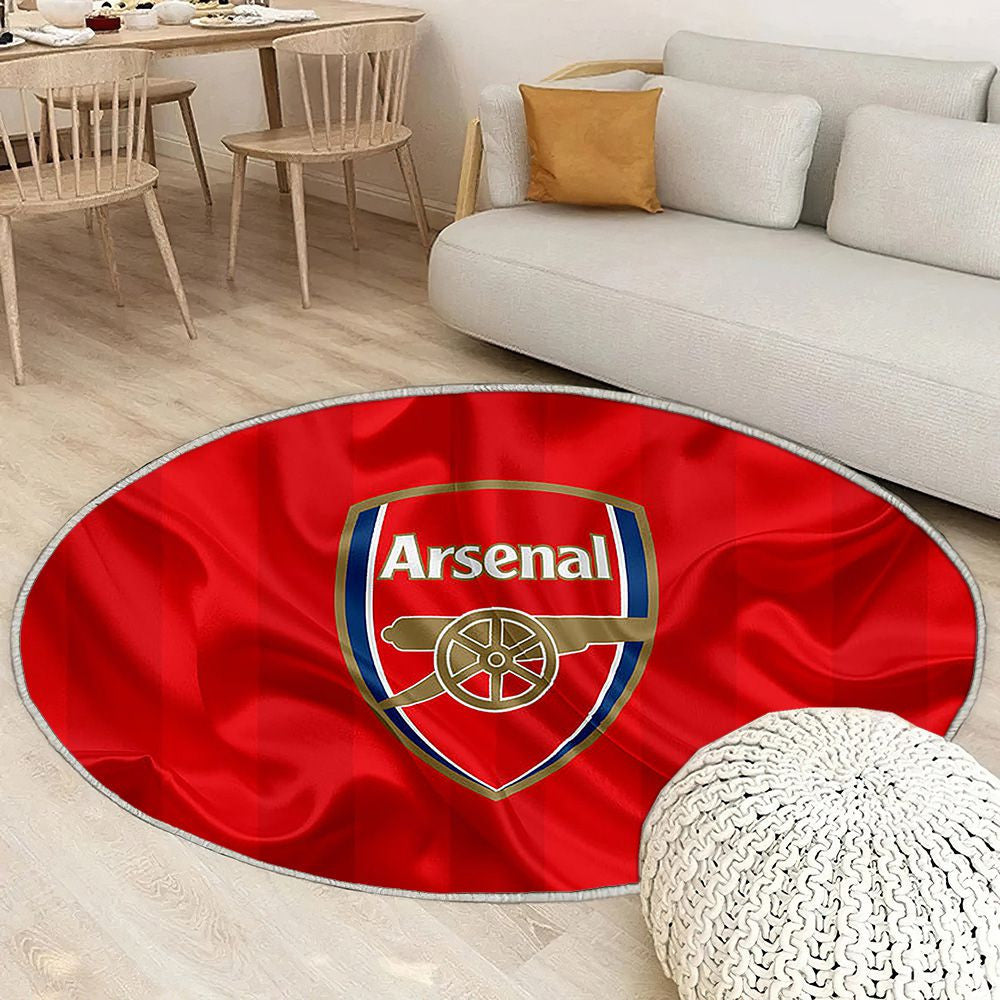 Arsenal Fc Tapis Sol - Tapis De Salon, Premier League Football Londres Tapis Art, Tapis pour la décoration de la maison
