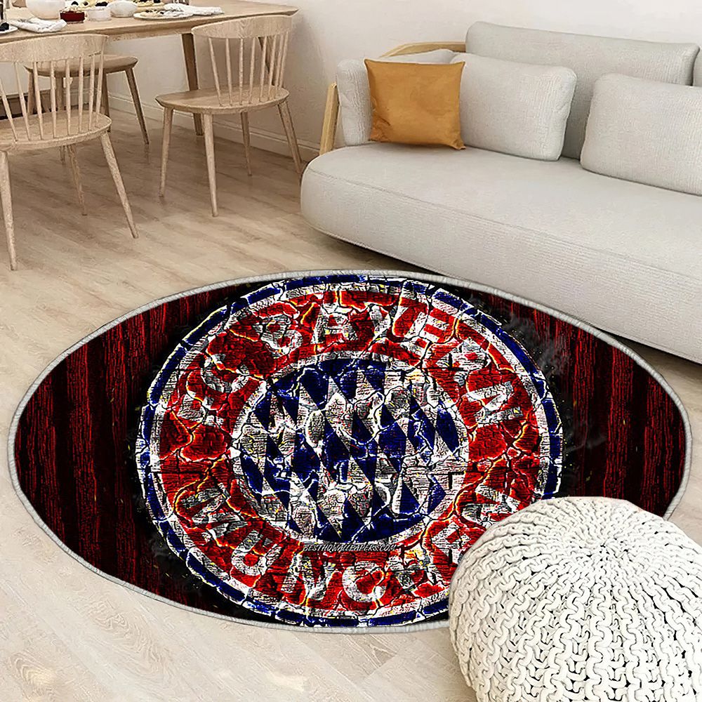 Bayern Munich Fc Tapis Sol - Tapis De Salon, Bundesliga Club de Football allemand Tapis Art, Tapis pour la décoration de la maison