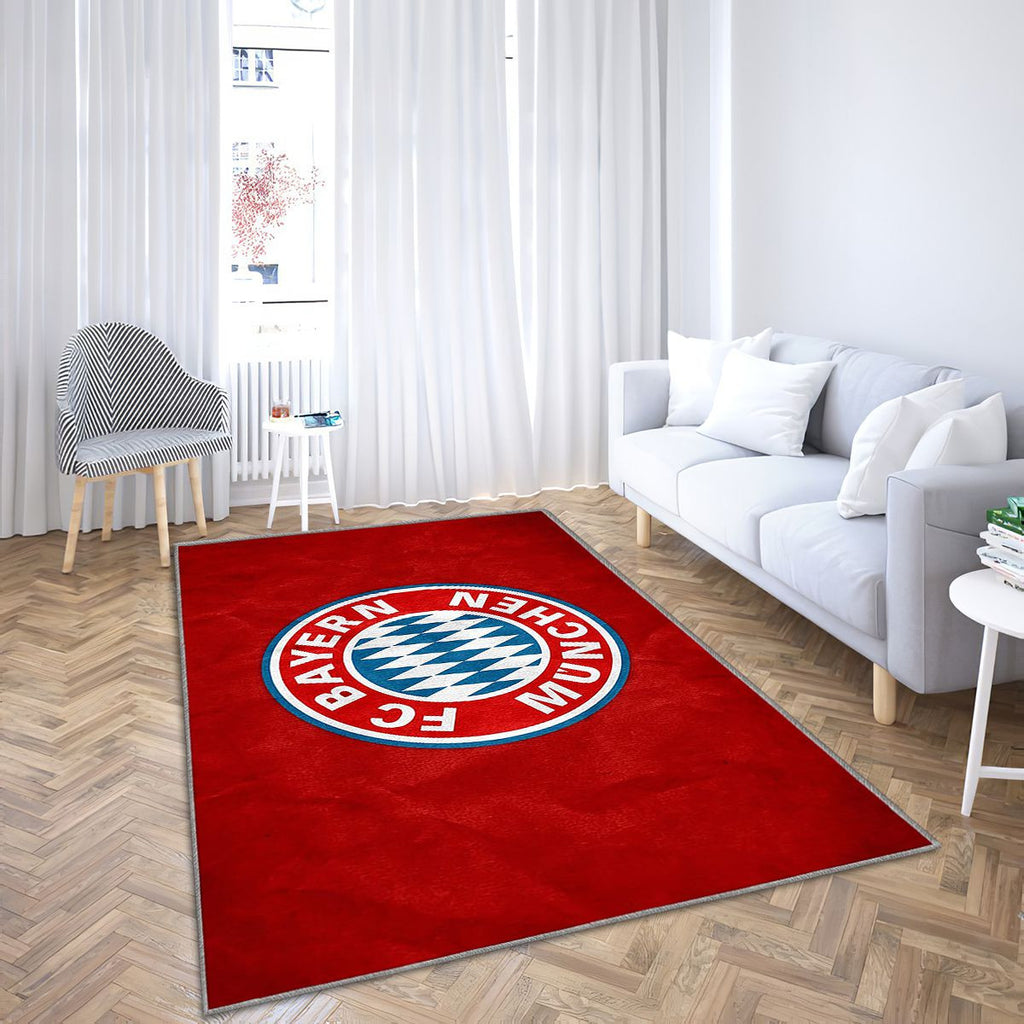 Bayern Munich Fc Tapis Sol - Tapis De Salon, Allemagne Football Tapis Art, Tapis pour la décoration de la maison