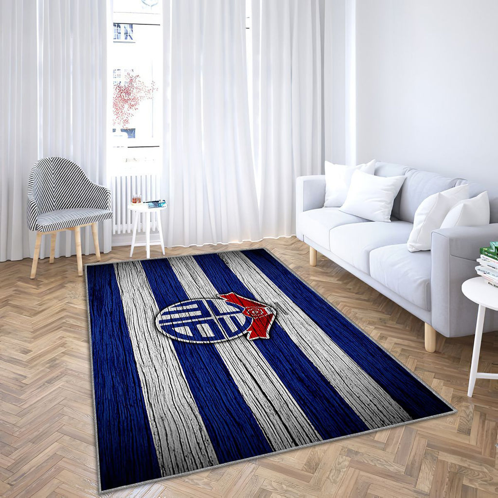 Championnat Bolton Wanderers Fc Efl Tapis Sol - Tapis De Salon, Club de Football Angleterre Bolton Wanderersfc Bolton Wanderers Tapis Art, Tapis pour la décoration de la maison