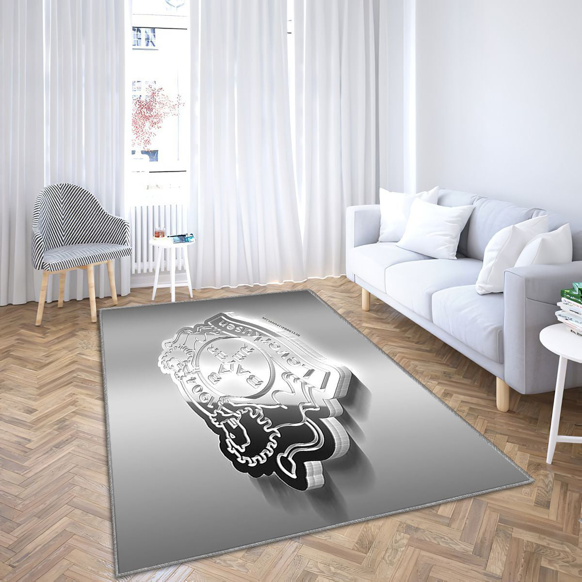 Bayer 04 Leverkusen Tapis Sol - Tapis De Salon, club de football allemand 3Dleverkusen Tapis Art, Tapis pour la décoration de la maison