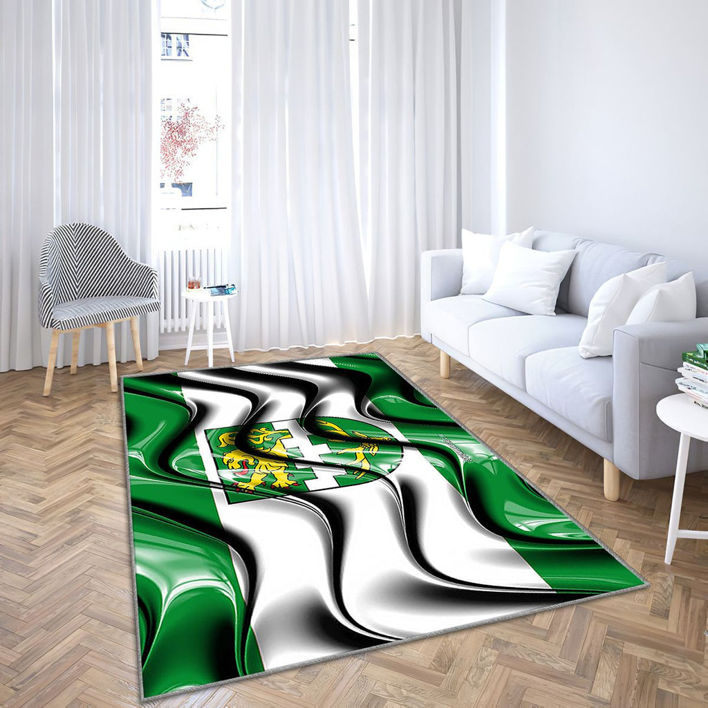 Bergisch Gladbach Drapeau Villes D'Allemagne Tapis Sol - Tapis De Salon, Bergisch Gladbach Tapis Art, Tapis pour la décoration de la maison