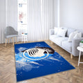 Atalanta Bc Paint Art Tapis Sol - Tapis De Salon, équipe italienne de football Serie A Tapis Art, Tapis pour la décoration de la maison