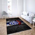 Bolton Fc Tapis Sol - Tapis De Salon, Club de Football de Championnat Efl Tapis Art, Tapis pour la décoration de la maison