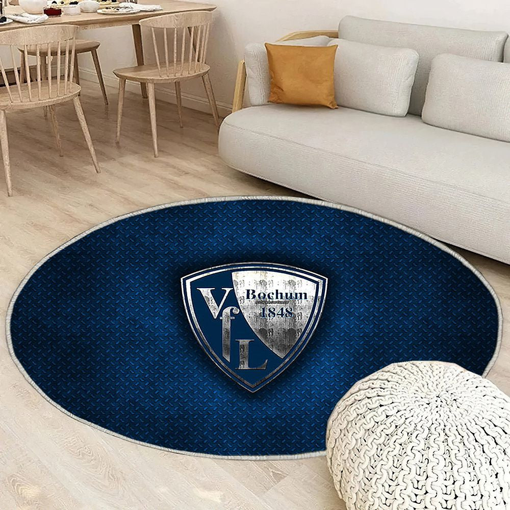 Bochum Fc Tapis Sol - Tapis De Salon, Bundesliga 2 Club de football allemand Tapis Art, Tapis pour la décoration de la maison