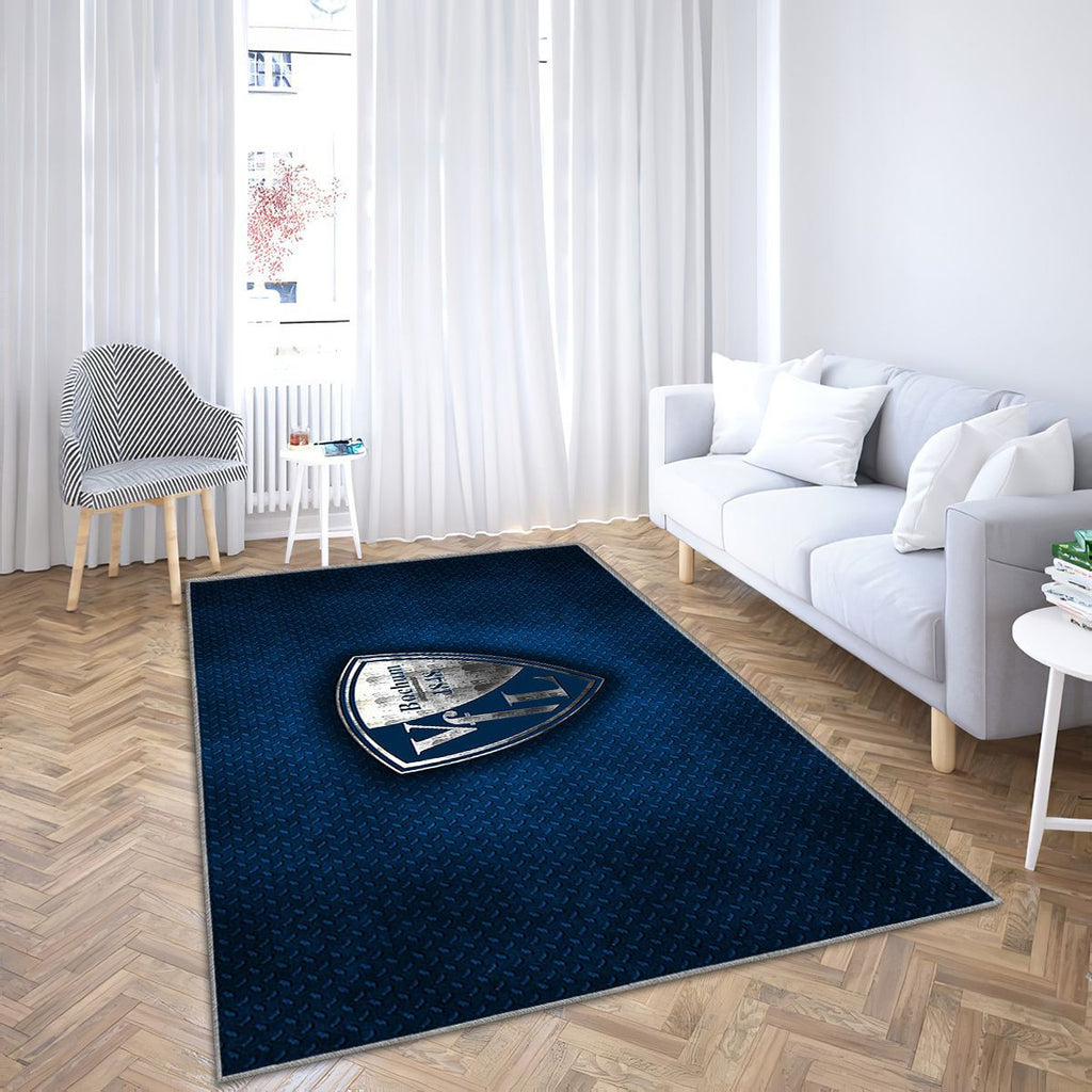 Bochum Fc Tapis Sol - Tapis De Salon, Bundesliga 2 Club de football allemand Tapis Art, Tapis pour la décoration de la maison