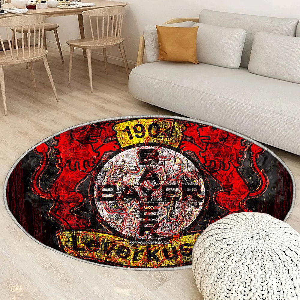 Bayer 04 Leverkusen Fc Tapis Sol - Tapis De Salon, Bundesliga Club De Football Allemand Tapis Art, Tapis pour la décoration de la maison
