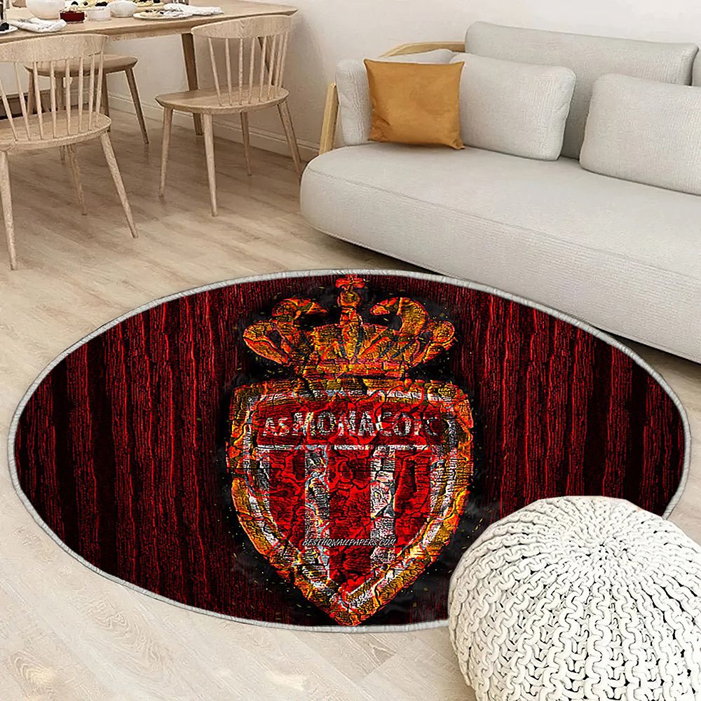 Comme Monaco Tapis Sol - Tapis De Salon, la Ligue 1 française de football Tapis Art, Tapis pour la décoration de la maison