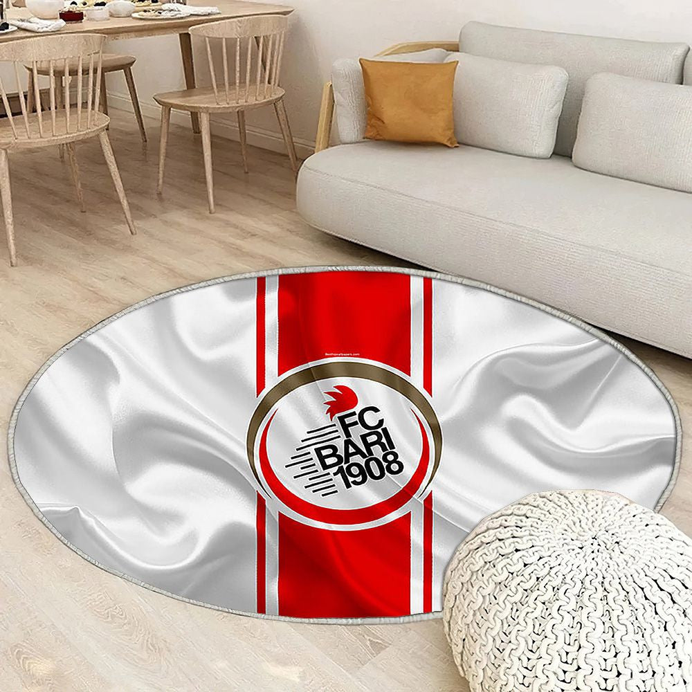 Bari Fc Serie B Bari Tapis Sol - Tapis De Salon, Ascoli Piceno Italie Tapis Art, Tapis pour la décoration de la maison