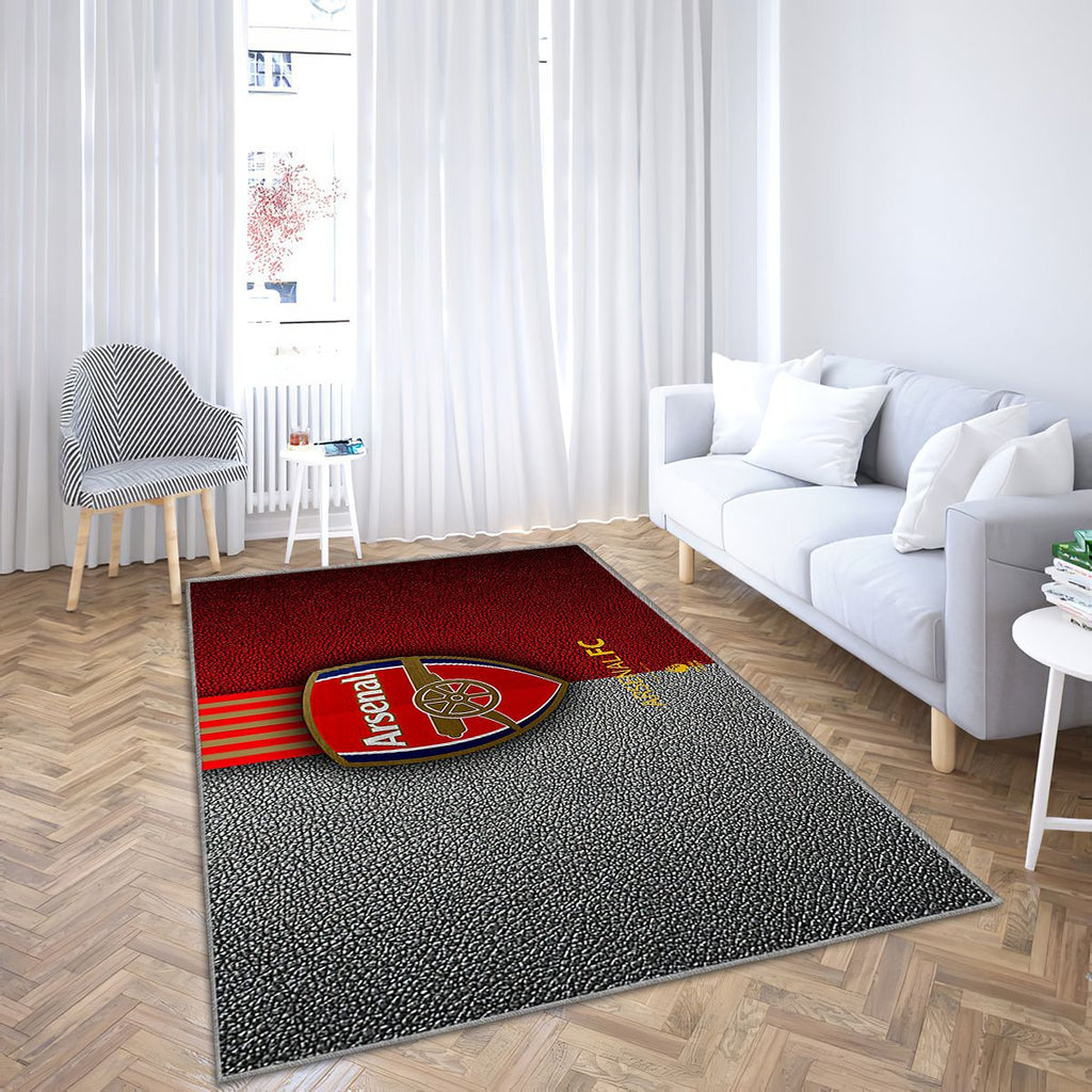 Arsenalpremier League Tapis Sol - Tapis De Salon, Londres Angleterre Tapis Art, Tapis pour la décoration de la maison
