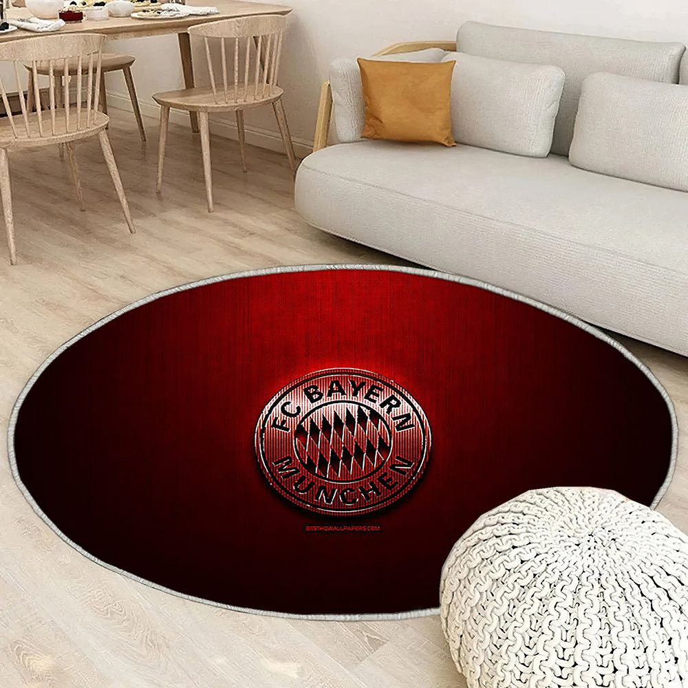 Bayern Munchen Fc Tapis Sol - Tapis De Salon, Bundesliga Club De Football Allemand Fan Art Tapis Art, Tapis pour la décoration de la maison