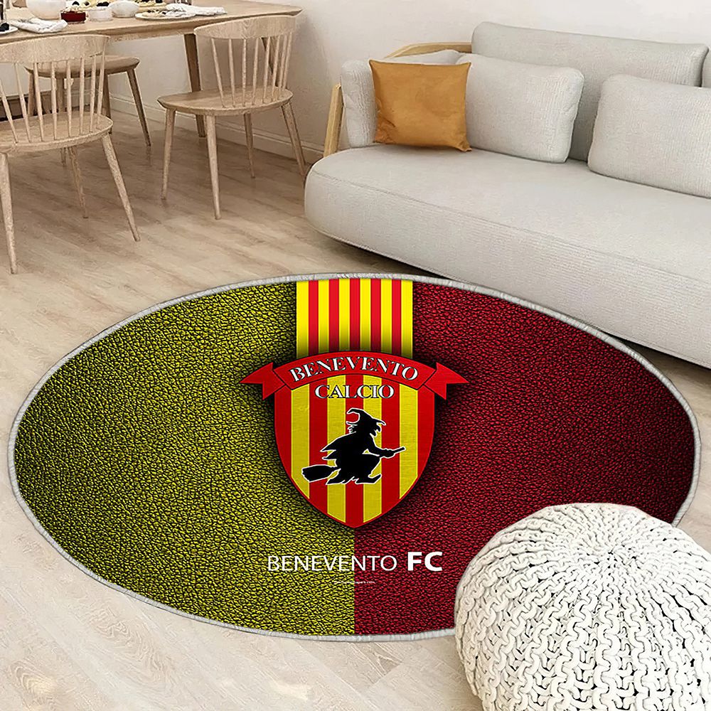 Benevento Fc Club de Football Italien Tapis Sol - Tapis De Salon, Championnats d'Italie d'Italie Tapis Art, Tapis pour la décoration de la maison