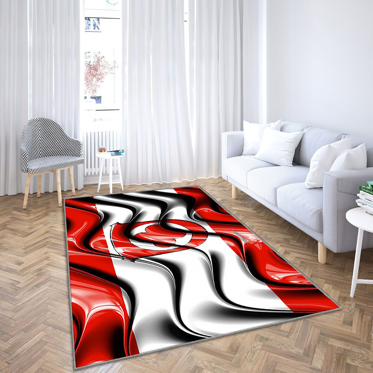 Drapeau Baunatal Villes d'Allemagne Tapis Sol - Tapis De Salon, Baunatal Villes allemandes Baunatal Tapis Art, Tapis pour la décoration de la maison